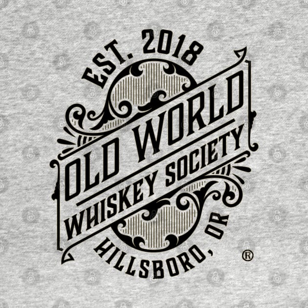 Black OWWS logo Hillsboro by Old World Whiskey Society